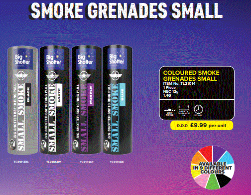 Mix Smoke Bomb Fireworks