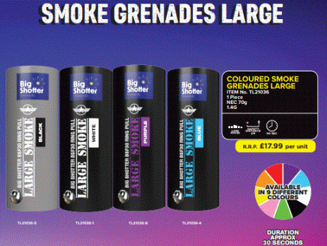 Smoke Bomb Fireworks Wholesale